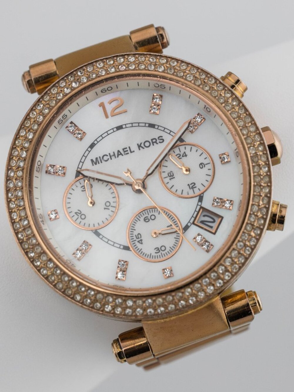 Michael Kors MK5491 Parker Quartz Analog Women's Watch New Battery